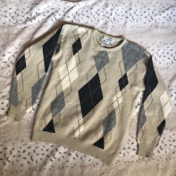 Vintage argyle sweater - Picture 1 of 5